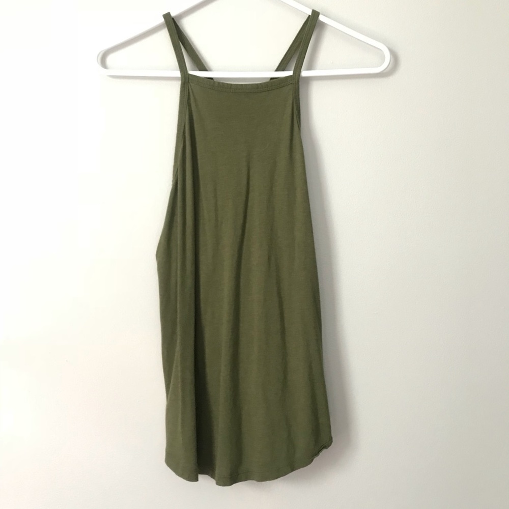 ✨NWOT Old Navy Olive Green Halter Top